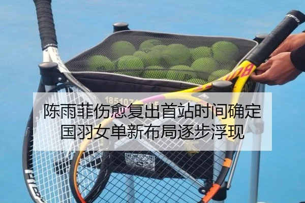 陈雨菲伤愈复出首站时间确定 国羽女单新布局逐步浮现